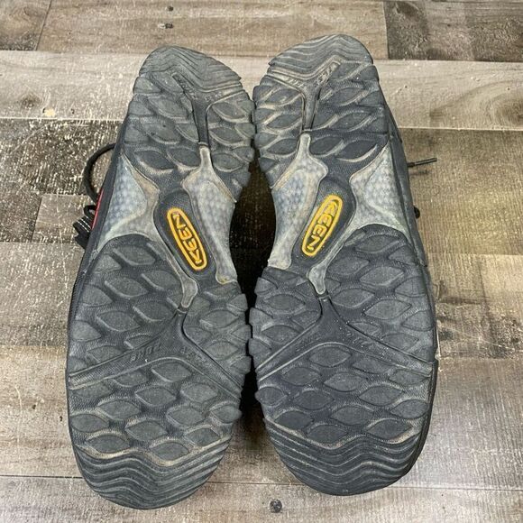 Keen Men’s Size 10.5 Targhee Evo Mid Hiking Boots Red Pull On Adjustable - Picture 9 of 10